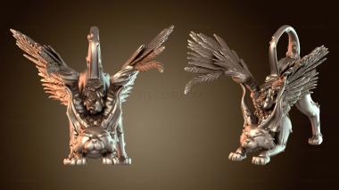 3D model Winged Kneazle Cunning (STL)