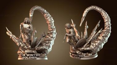 3D model Winter Soldier Back Gunner (STL)