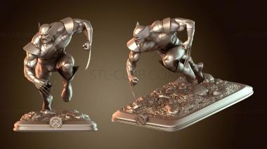 3D мадэль Росомаха (STL)