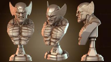 3D model Wolverine Bust (STL)