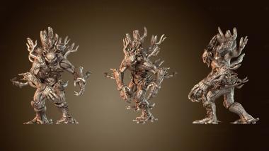3D модель Лесной эльф-древочеловек (STL)