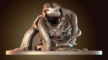 3D model Wood Protector the Sword (STL)