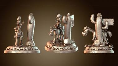 3D model Woody Woodpecker WW (STL)