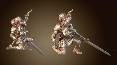 3D модель Диорама Призрачных Лордов: Человеческая жертва (STL)