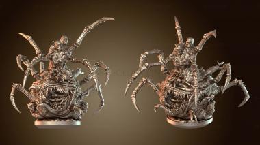 3D model Wrath God Plague Cleric (STL)