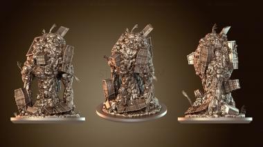 3D model Wrath God Plague Graveyard (STL)