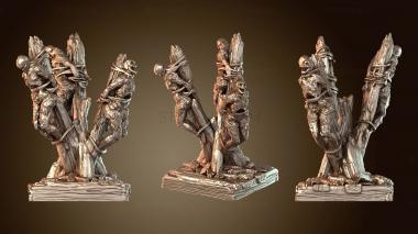 3D model Wrath God Plagued Stake (STL)