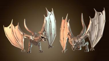 3D model Wyvren (STL)