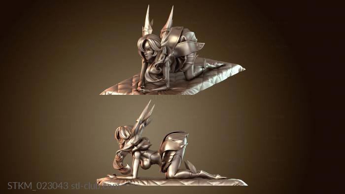 Статуэтки герои, монстры и демоны Xayah Azerama Back