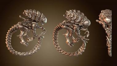 3D model Xeno Brood Ripper Dead (STL)