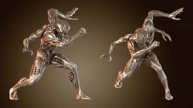 3D model Xeno Human Hybrid Evolution (STL)