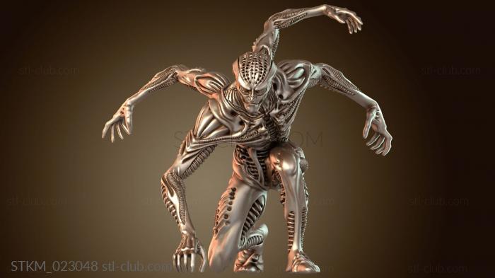 Статуэтки герои, монстры и демоны Xeno Human Hybrid Evolution