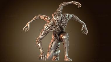 3D model Xeno Human Hybrid Evolution (STL)