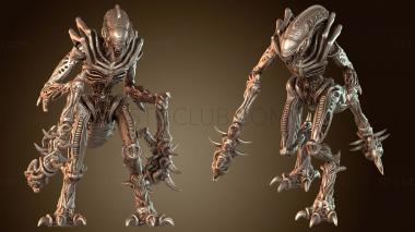 3D мадэль Ксено Богомол Альфа (STL)