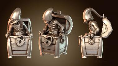 3D модель Рождественский гном (STL)