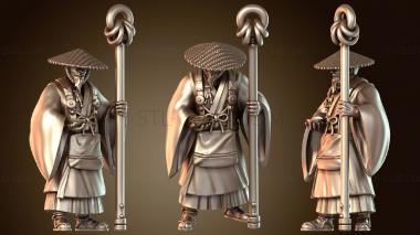 3D model Yama Bushi Staff (STL)