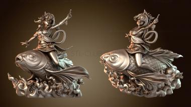 3D модель Йомия с детальными глазами (STL)