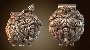 3D мадэль Юй Вэнь Як Маленький (STL)