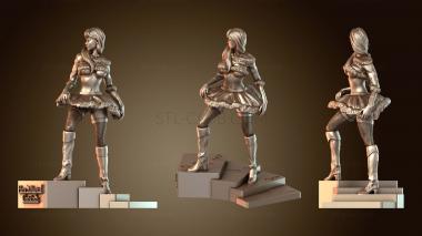 3D модель Рождественский костюм Затанны (STL)