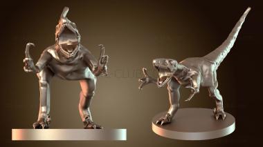 3D model Zombie Deinonychus (STL)