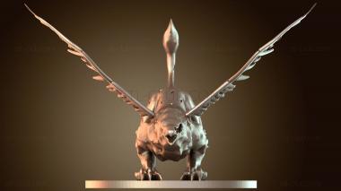 3D модель Зомби Грифон (STL)