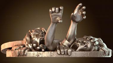 3D model Zombie Manhole Zombiemanhole (STL)