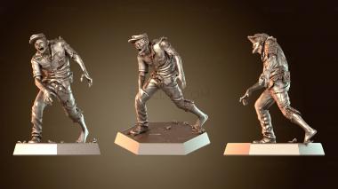 3D model Zombie Officer (STL)