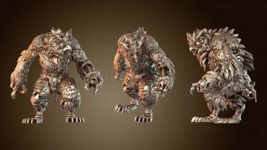 3D model Zombie Owlbear (STL)