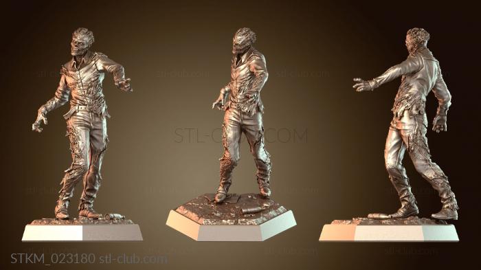 Статуэтки герои, монстры и демоны Zombie Worker