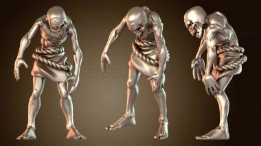 3D модель Зомби z (STL)