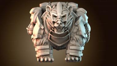 3D model Equipped bear (STL)