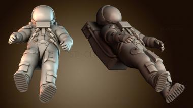 3D model Apollo Astronaut (STL)