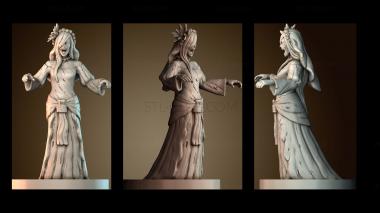 3D model Medieval Weeping Woman (STL)