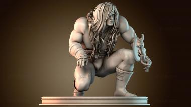 3D model Men dwarf new (STL)