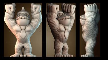 3D model Donkey Kong (STL)