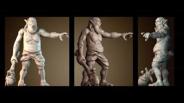 3D model Grimlock Man (STL)