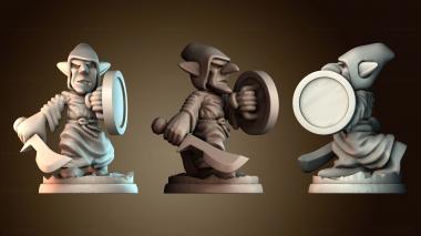 3D model Robed Goblin Man (STL)