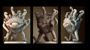 3D model Corona Beholder rb Virus (STL)