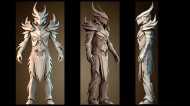 3D model Daedric Armour (STL)