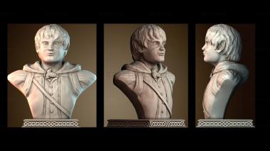 3D model Mr Samwise brave (STL)