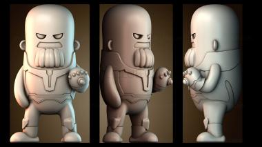 3D model Mr Thanos (STL)