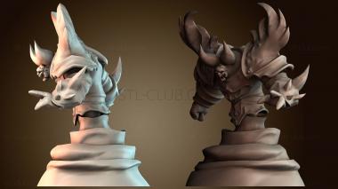 3D model Devil fire elemental (STL)