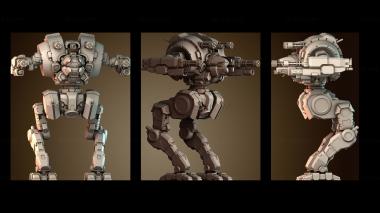 3D model Robot Mechanism Design (STL)