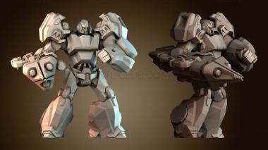 3D model Robotic Warrior Model (STL)