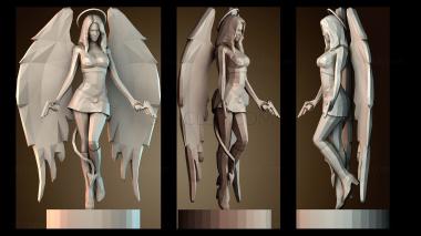 3D model Saint (STL)