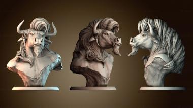 3D model Realistic Minotaur (STL)