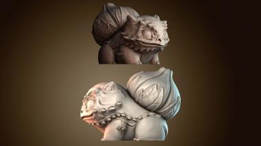 3D model Bulbasaur - pokemon (STL)