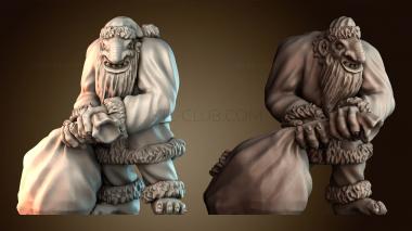 3D model Santa Troll (STL)