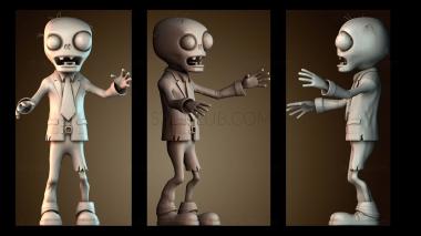 3D model Zombie pvz (STL)