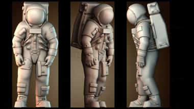 3D model Apollo astronaut (STL)